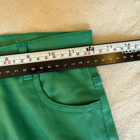 Edikted Flared Bell Bottom Pants Sz S Green Preppy Dopamine Groovy Flare 60s 70s - Picture 7 of 10